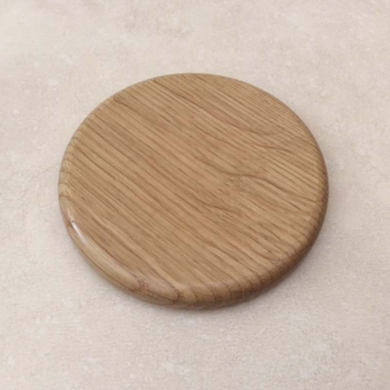 Rounded Wooden Coasters Burford Woodcraft, Round Wooden Coasters