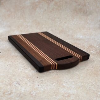 Black Walnut Board with Wenge, Maple and Purpleheart